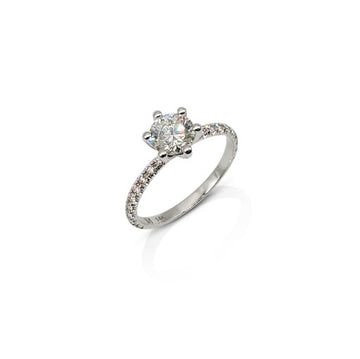 Adriene ring diamond 0.70ct setting