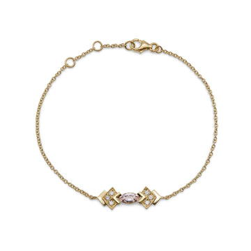 Amy bracelet - Morganite