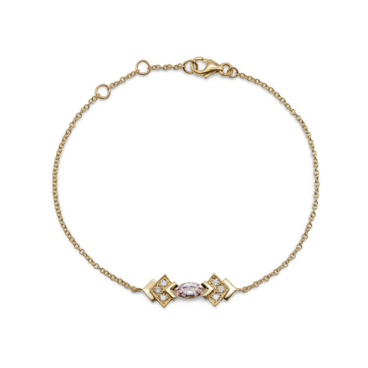 Amy bracelet - Morganite